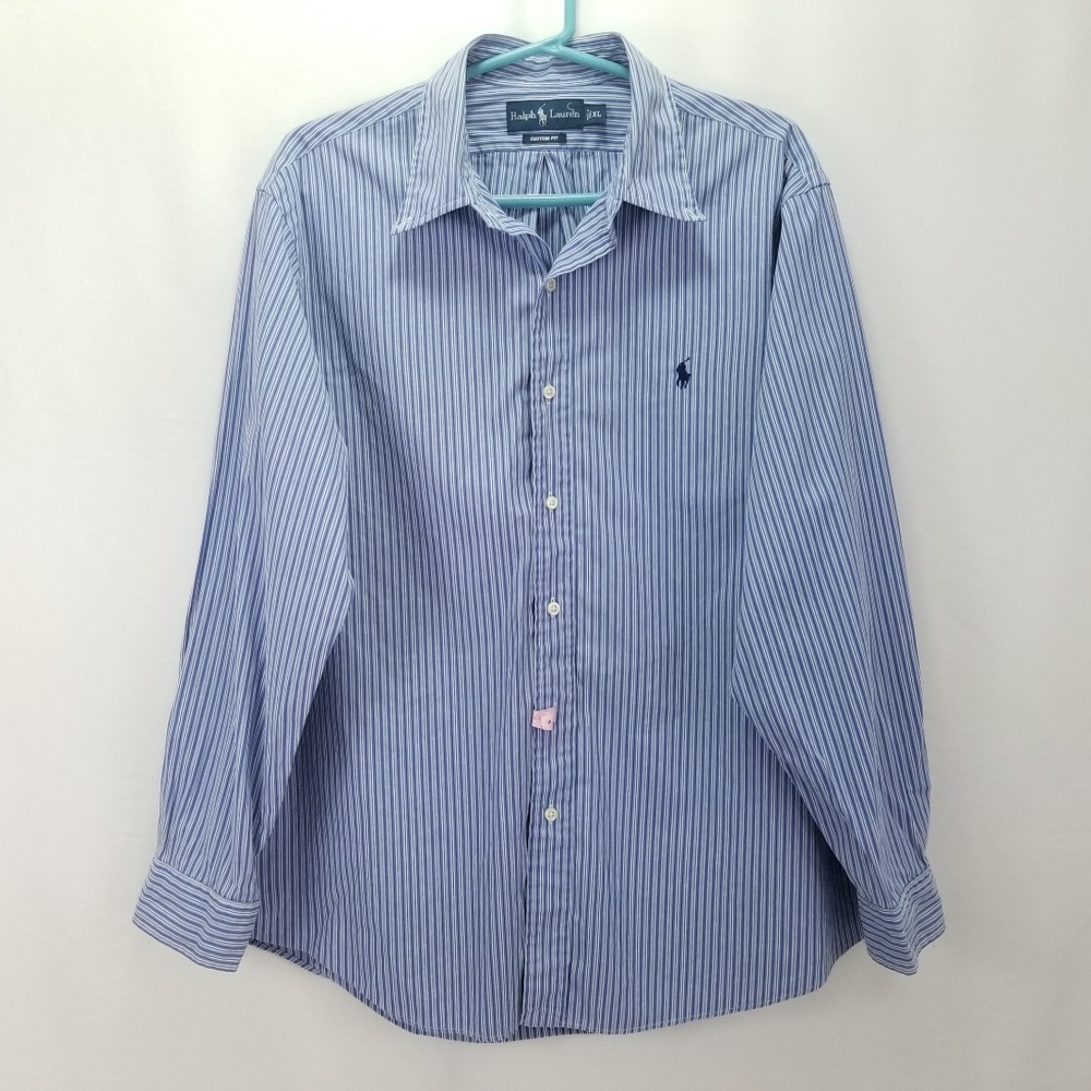 Ralph Lauren Custom Fit Striped XL